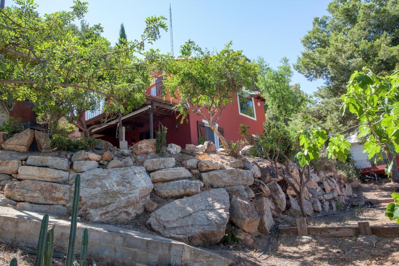 Ca Carmela, Casa Con Encanto Con Piscina "Parque Natural Sierra Calderona" Valensiya Dış mekan fotoğraf