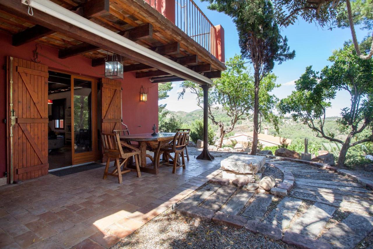 Ca Carmela, Casa Con Encanto Con Piscina "Parque Natural Sierra Calderona" Valensiya Dış mekan fotoğraf
