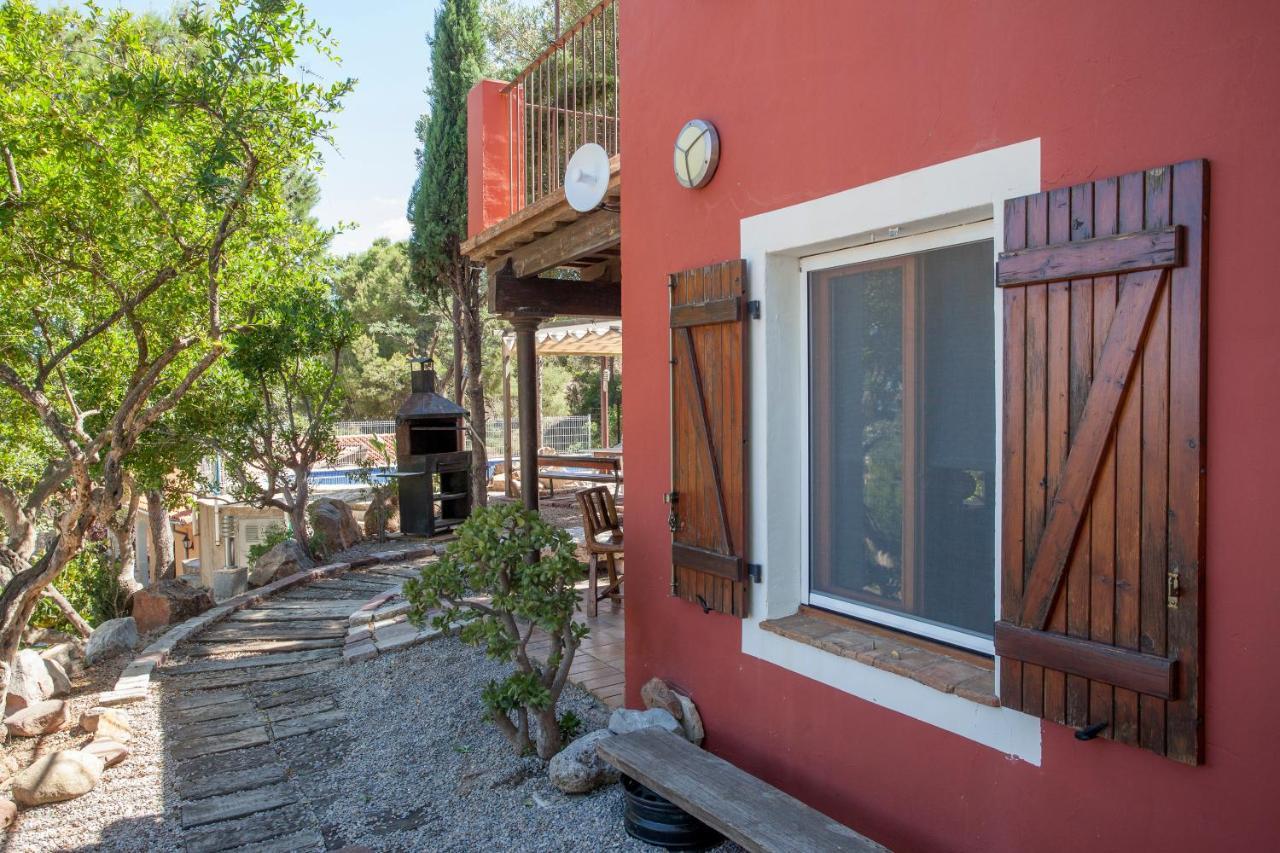 Ca Carmela, Casa Con Encanto Con Piscina "Parque Natural Sierra Calderona" Valensiya Dış mekan fotoğraf