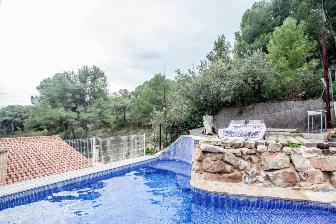Ca Carmela, Casa Con Encanto Con Piscina "Parque Natural Sierra Calderona" Valensiya Dış mekan fotoğraf