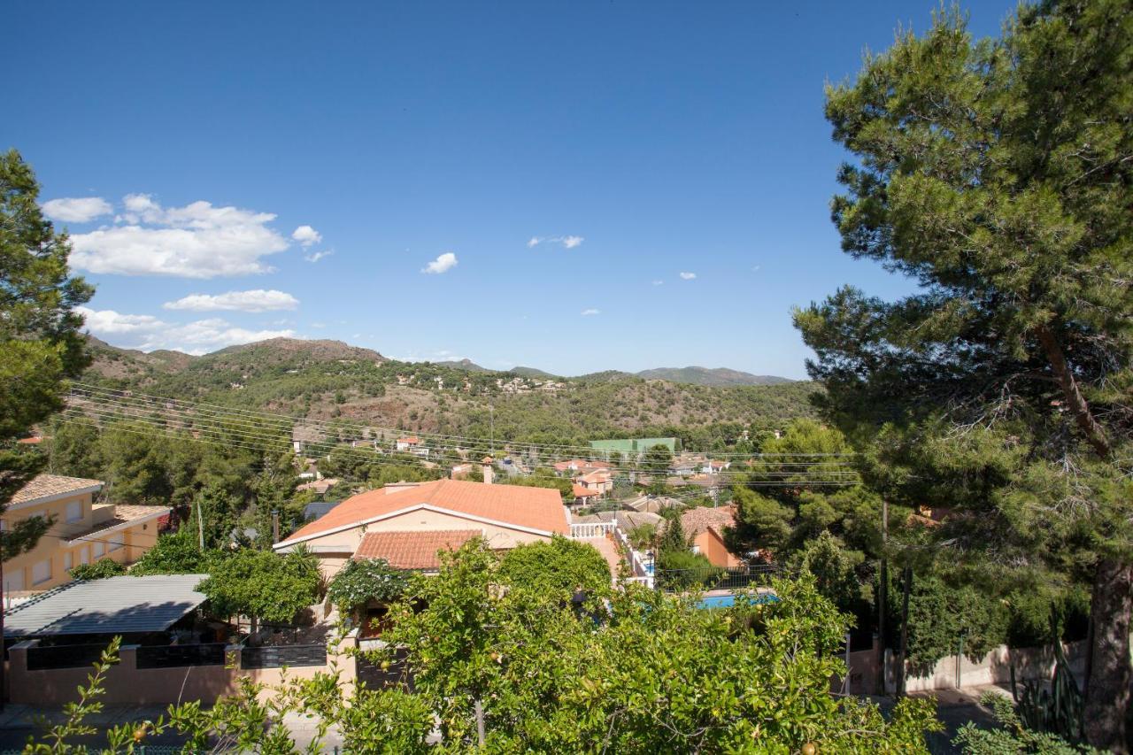 Ca Carmela, Casa Con Encanto Con Piscina "Parque Natural Sierra Calderona" Valensiya Dış mekan fotoğraf